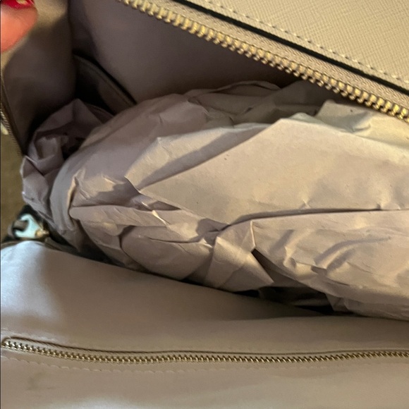 Calpak Cream Backpack with Braided Detail - Picture 14 of 16